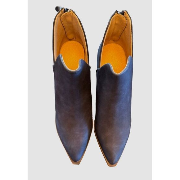 Kathemoi Blue Ankle Boots Women's 5.5‎ NWB - Picture 3 of 4